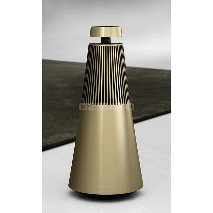 Bang & Olufsen Beosound 2 (3rd Generation) Multiroom Wi-Fi Speaker, Brass-Tone