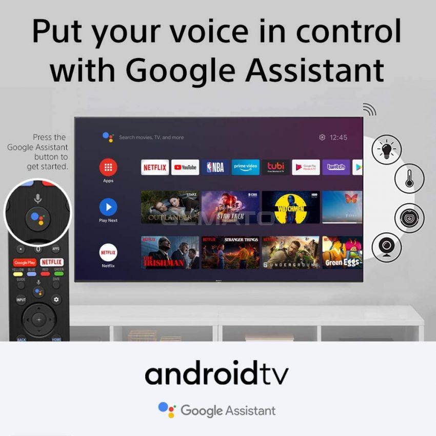 Sony A8H 65-inch TV: BRAVIA OLED 4K Ultra HDR Smart TV