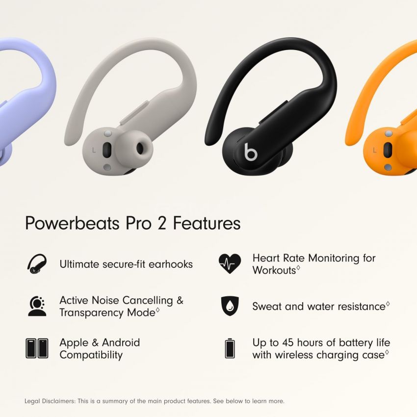 Beats Powerbeats Pro 2 Wireless Bluetooth Earbuds - Jet Black