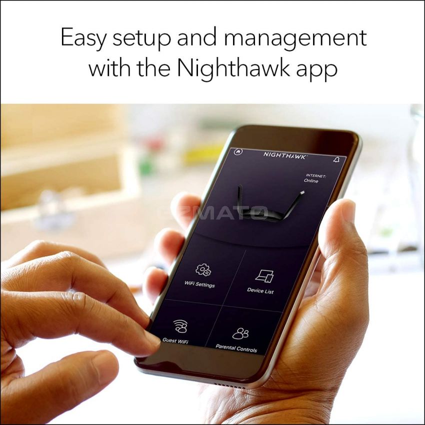 NETGEAR Nighthawk 12-Stream AX12 Wi-Fi 6 Router (RAX200) - AX11000 Tri-Band Wireless Speed (Up to 10.8 Gbps) | 2,500 Square Feet Coverage