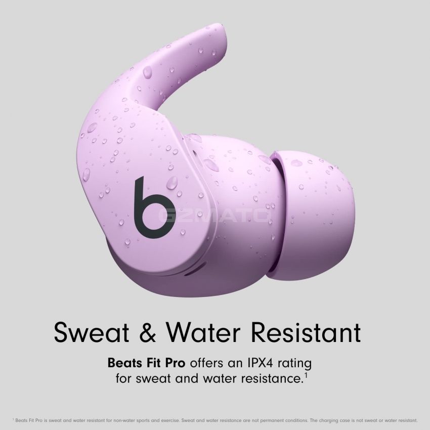 Beats Fit Pro – True Wireless Noise Cancelling Earbuds – Sweat Resistant Earphones, Compatible with Apple & Android, Class 1 Bluetooth, Built-in Microphone, 6 Hours of Listening Time -Purple