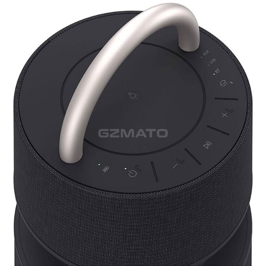 LG RP4B XBOOM 360 Omnidirectional Sound Portable Wireless Bluetooth Speaker - Black