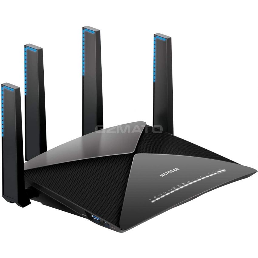 NETGEAR Nighthawk X10 AD7200 802.11ac/ad Quad-Stream WiFi Router, 1.7GHz Quad-core Processor, Plex Media Server, Compatible with Amazon Alexa (R9000)