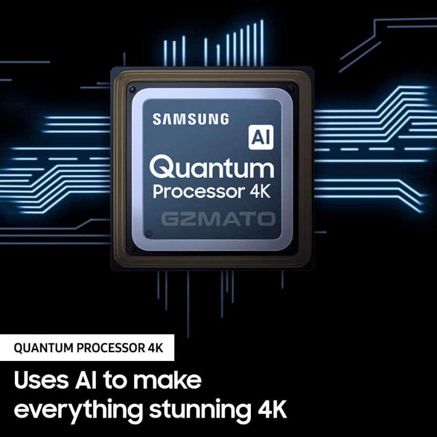 SAMSUNG 65-inch Class QLED Q90T Series - 4K UHD Direct Full Array 16X Quantum HDR 16X Smart TV