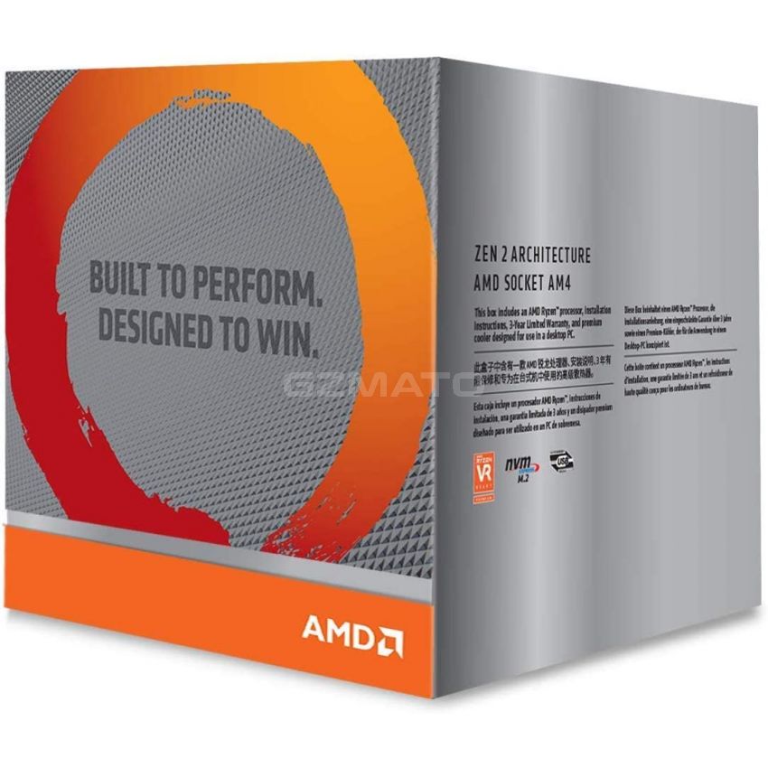 AMD Ryzen 9 3900X 3.8/4.6 GHz 12-core 24-thread unlocked desktop processor with Wraith Prism LED Cooler