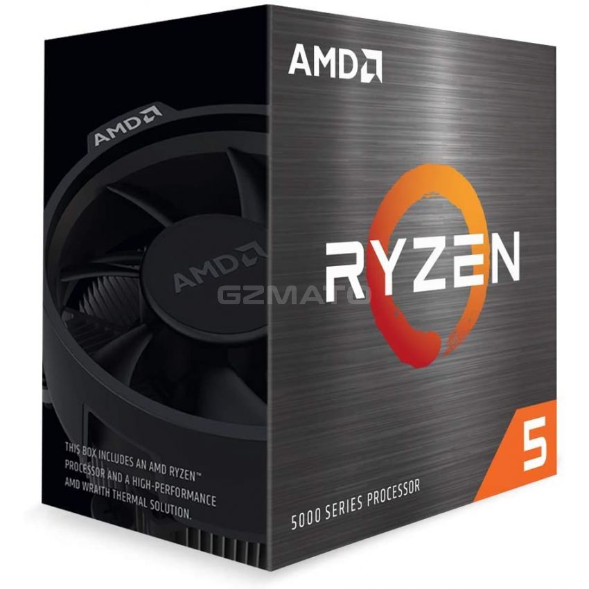 AMD Ryzen 5 5600X 3.7 GHz 6-core 12-Thread Unlocked Desktop Processor with Wraith Stealth Cooler