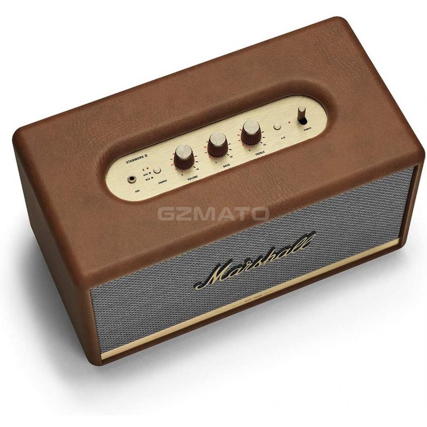 Marshall Stanmore II Bluetooth Speaker, Brown
