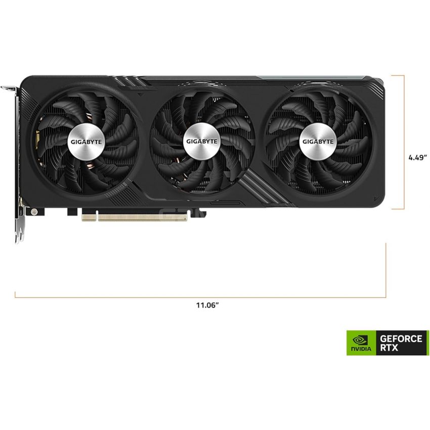 GIGABYTE GeForce RTX 4060 Gaming OC 8G Graphics Card, 3X WINDFORCE Fans, 8GB 128-bit GDDR6, GV-N4060GAMING OC-8GD Video Card
