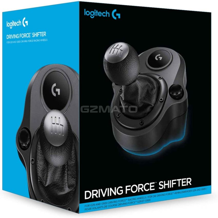 Logitech - G29 Driving Force Racing Wheel and Floor Pedals and G Driving Force Shifter for PS5, PS4, PC, Mac - Black