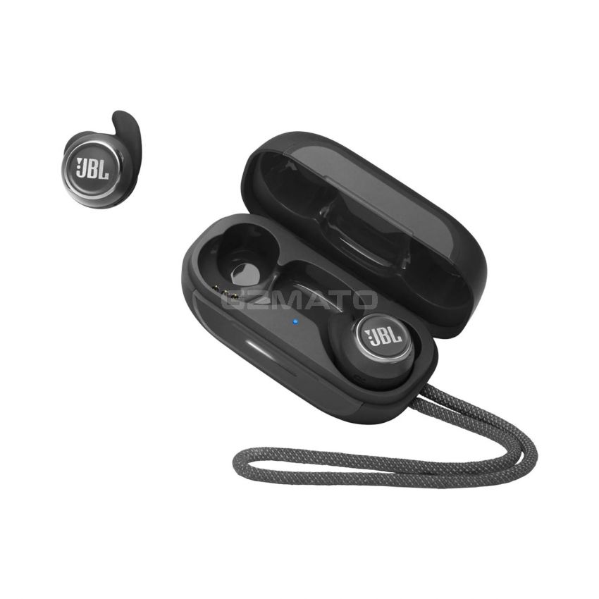 JBL Reflect Mini NC: True Wireless Noise Cancelling Sport Headphones - Black
