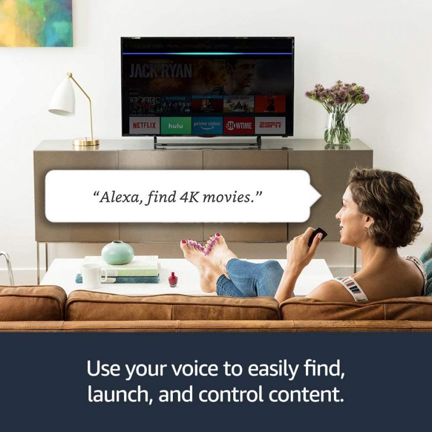 Amazon Fire TV Stick 4K with Alexa Voice Remote, streaming media player