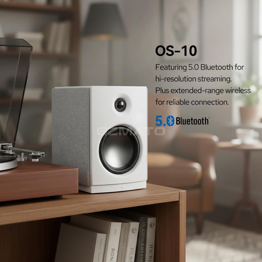 HiVi-Swans OS-10 HiFi Stereo Speakers - White