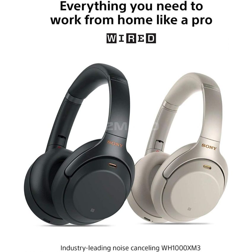 Sony WH1000XM3 Wireless Bluetooth Headset– Black