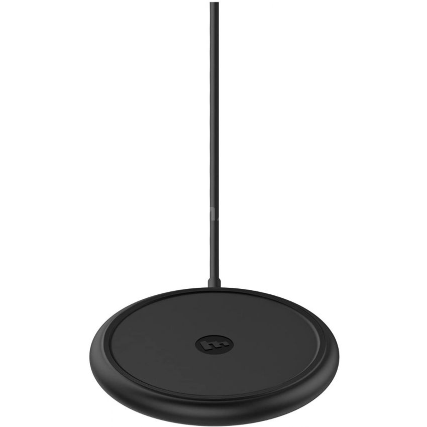 mophie 4116_WRLS-CHGPAD-AC-BLK-NA - Wireless Charge Pad - Apple Optimized - 7.5W Qi Wireless Technology for Apple iPhone 11, 11 Pro, 11 Pro Max, XR, XS Max, X/ XS, 8 and 8 Plus - Black