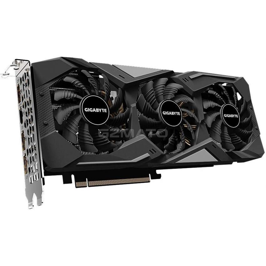 Gigabyte GeForce RTX 2060 Gaming OC Pro 6G Graphics Card, 3X Windforce Fans, 6GB 192-bit GDDR6, Gv-N2060GAMINGOC Pro-6GD REV2.0 Video Card 