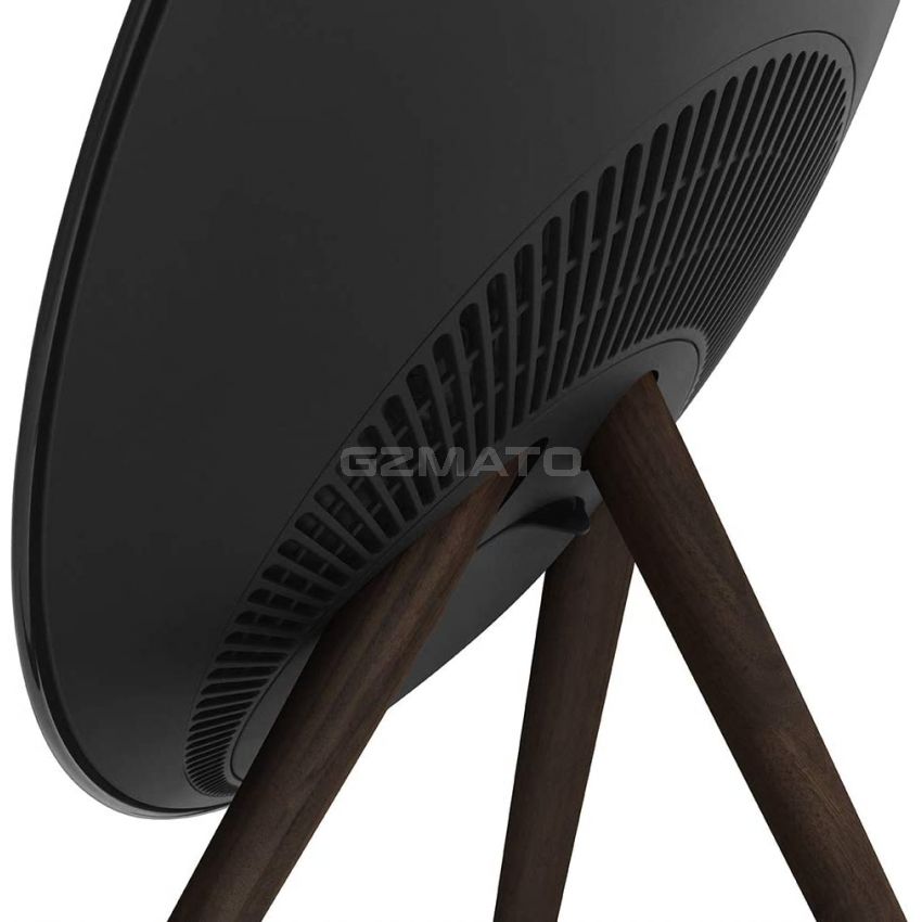 Bang & Olufsen Beoplay A9 4th Gen Wireless Multiroom Speaker, Black with Walnut Legs