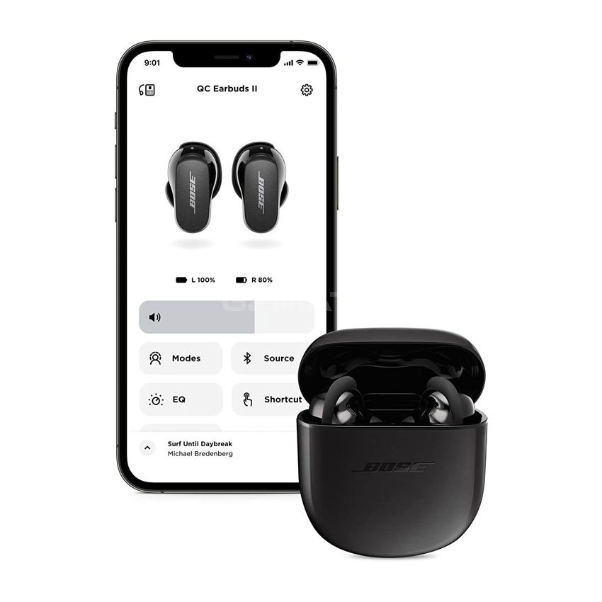 Bose QuietComfort Earbuds II, Wireless, Bluetooth, World’s Best Noise Cancelling In-Ear Headphones with Personalized Noise Cancellation & Sound - Latest Model