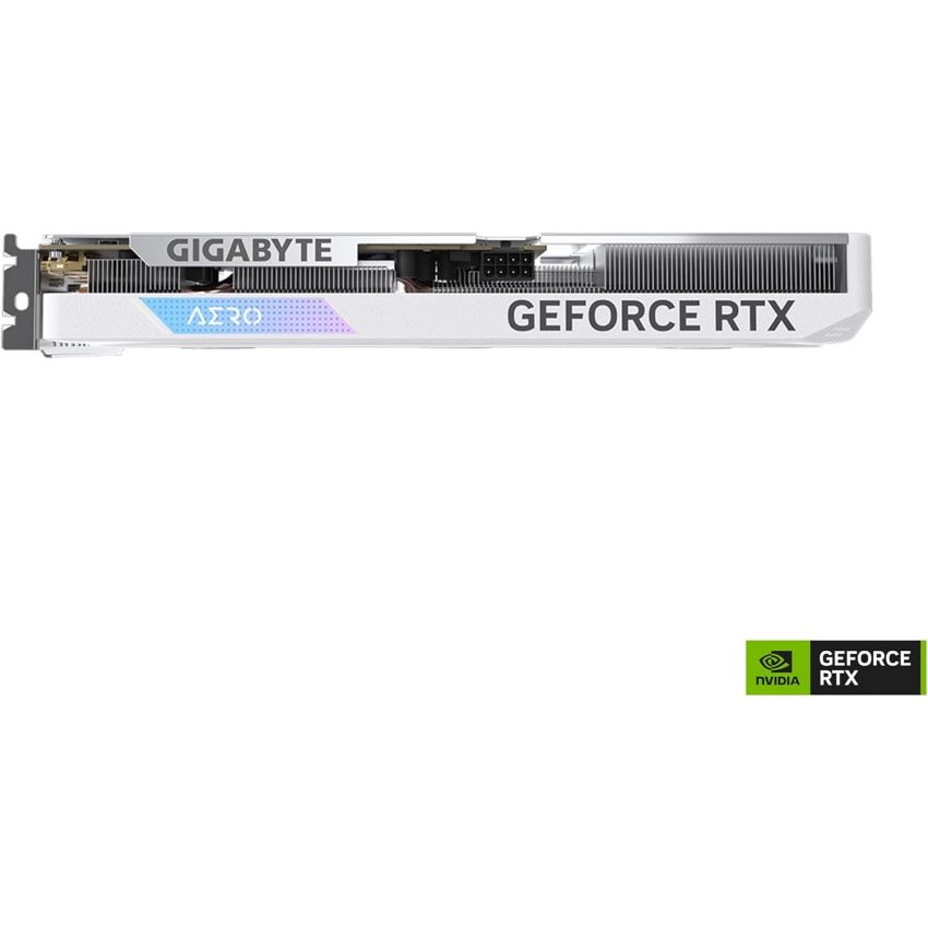 GIGABYTE GeForce RTX 4060 AERO OC 8G Graphics Card, 3X WINDFORCE Fans, 8GB 128-bit GDDR6, GV-N4060AERO OC-8GD Video Card