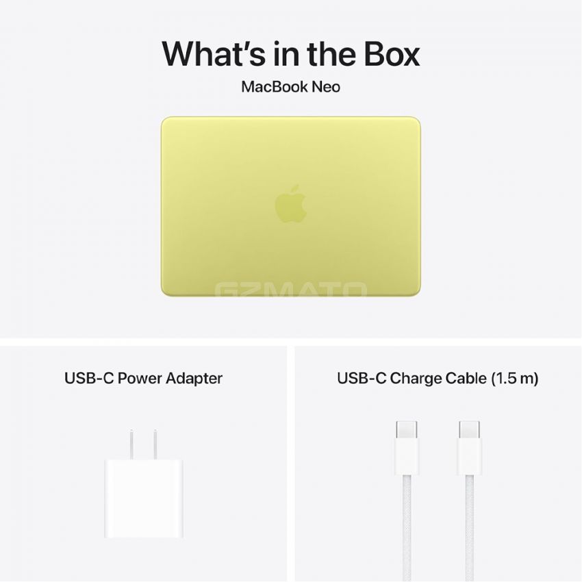 Apple - MacBook Neo 13-inch Laptop - A18 Pro chip with 6‑core CPU and 5‑core GPU - Budget-Friendly