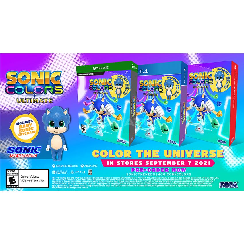 Sonic Colors Ultimate - PlayStation 4