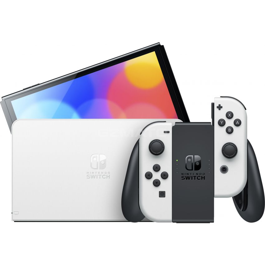 Nintendo Switch OLED Model w/ White Joy-Con - Japanese Version - White