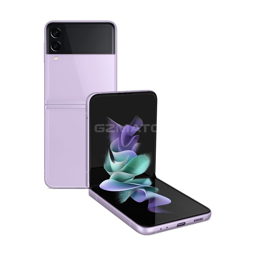 Samsung - Galaxy Z Flip3 5G 256GB Factory Unlocked Global Carrier Network - Lavender