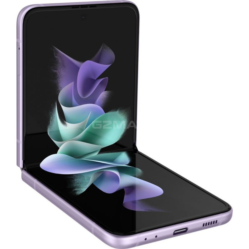 Samsung - Galaxy Z Flip3 5G 256GB Factory Unlocked Global Carrier Network - Lavender