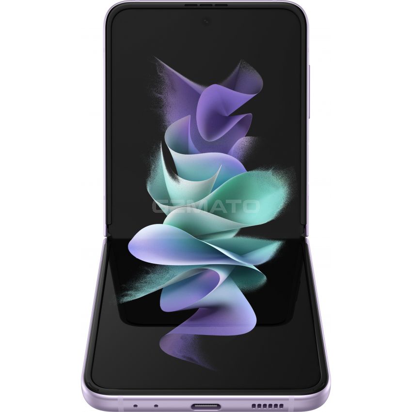 Samsung - Galaxy Z Flip3 5G 256GB Factory Unlocked Global Carrier Network - Lavender