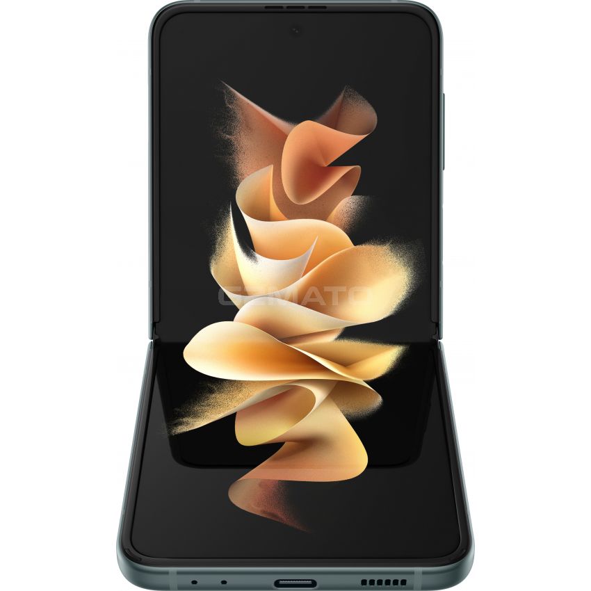 Samsung - Galaxy Z Flip3 5G 256GB Factory Unlocked Global Carrier Network - Eagle Green