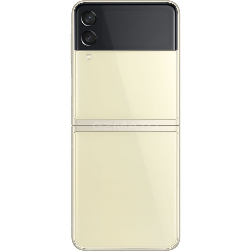 Samsung - Galaxy Z Flip3 5G 128GB Factory Unlocked Global Carrier Network - Cream