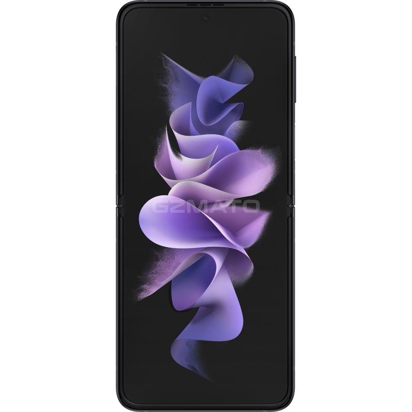 Samsung - Galaxy Z Flip3 5G 256GB Factory Unlocked Global Carrier Network - Phantom Black