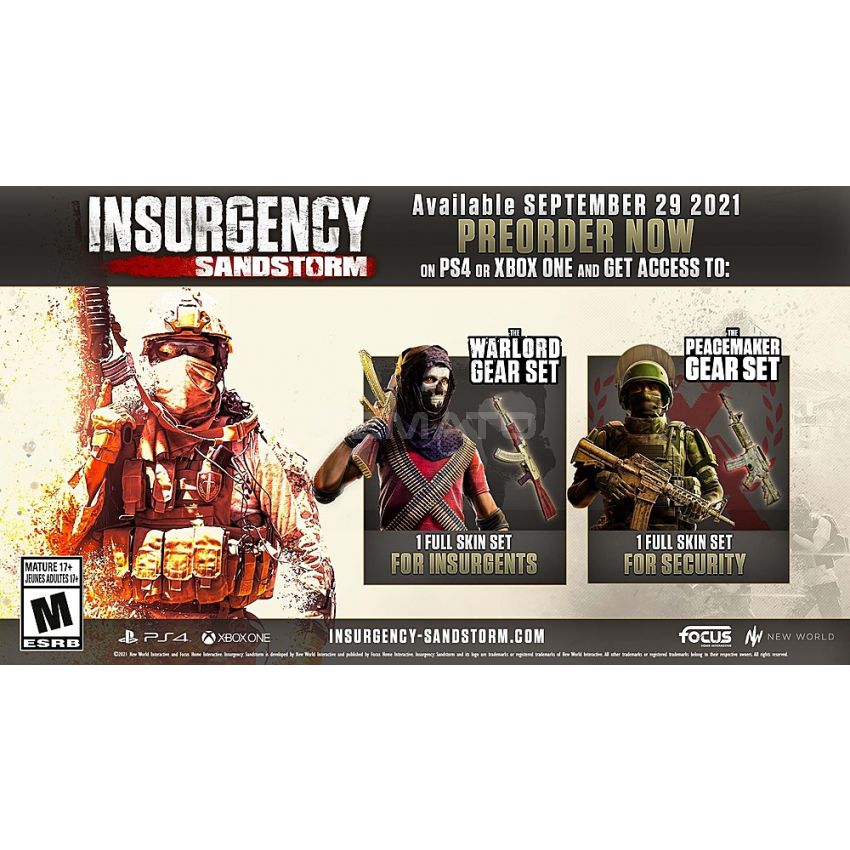 Insurgency Sandstorm Standard Edition - PlayStation 4