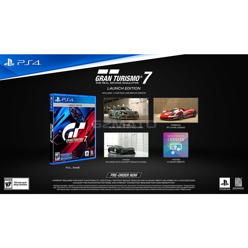 Gran Turismo Sport 7 Launch Edition - PlayStation 4