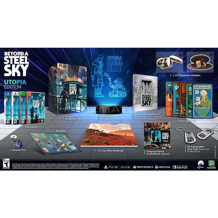 Beyond a Steel Sky: Beyond a Steelbook Edition - PlayStation 5