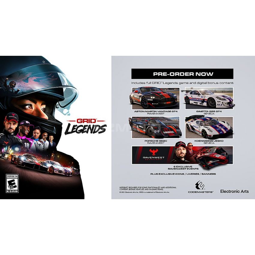 Grid Legends Standard Edition - PlayStation 4