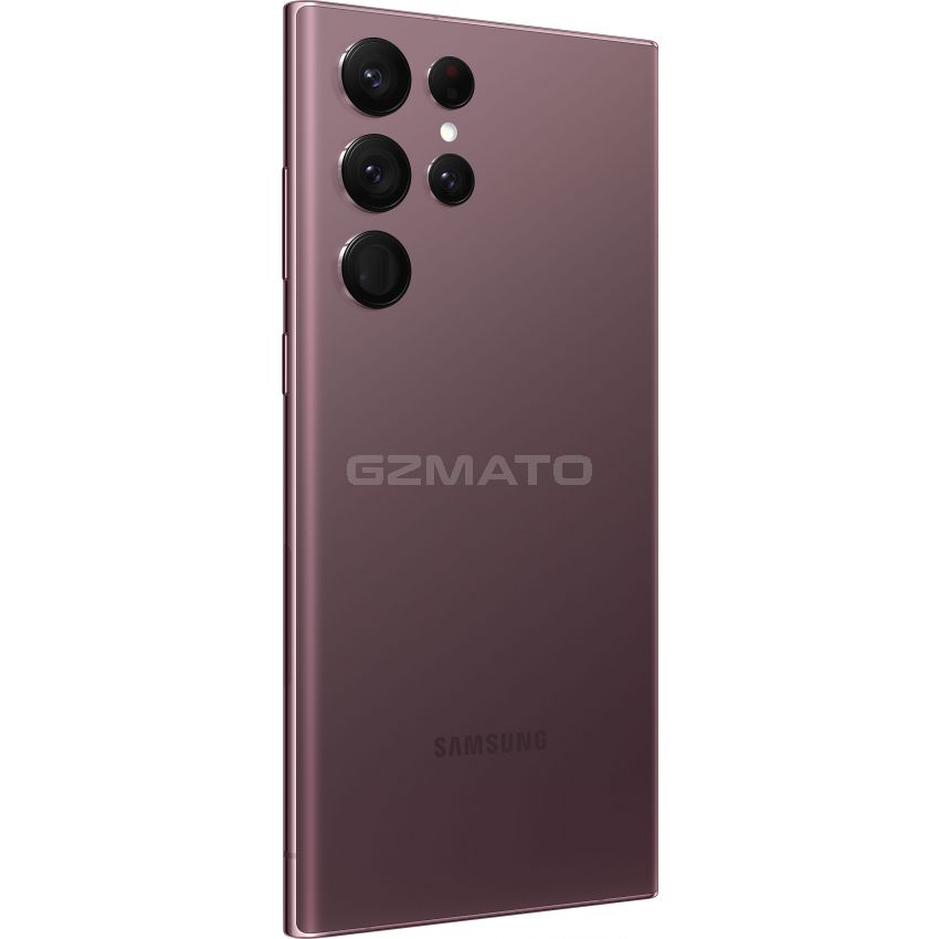 Samsung Galaxy S22 Ultra 256GB 6.8-Inches Smartphone, Factory Unlocked Android Cell Phone - Burgundy