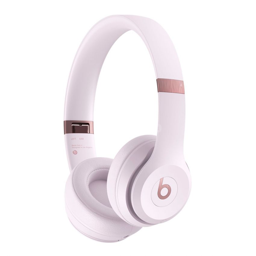Beats Solo 4 - Wireless Bluetooth On-Ear Headphones - Cloud Pink