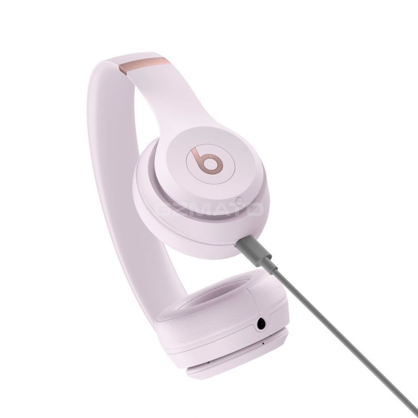 Beats Solo 4 - Wireless Bluetooth On-Ear Headphones - Cloud Pink