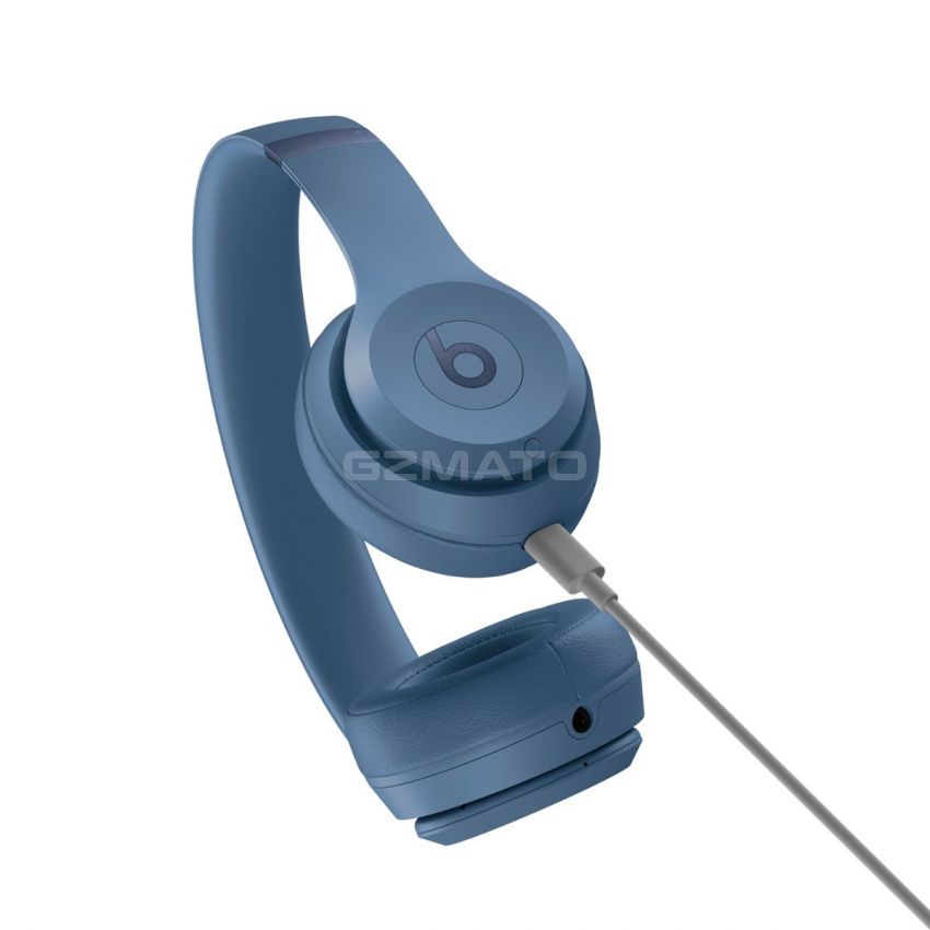 Beats Solo 4 - Wireless Bluetooth On-Ear Headphones - Slate Blue