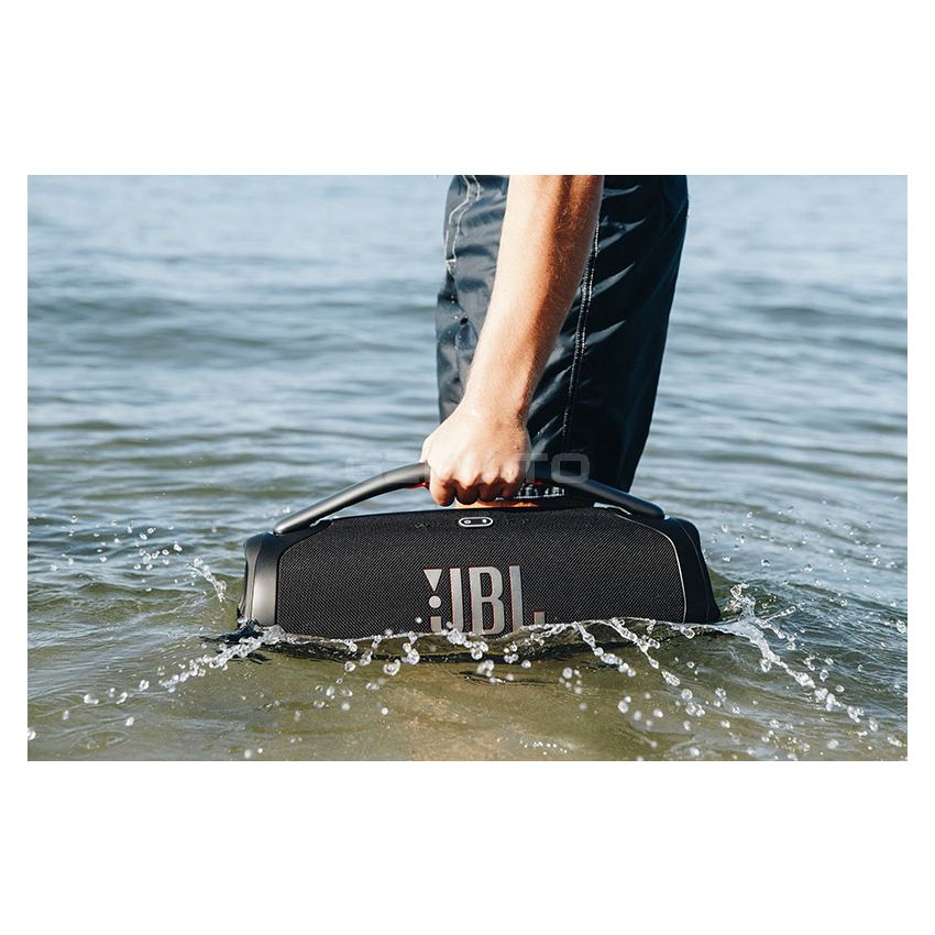JBL - Boombox3 Portable Bluetooth Speaker - Black