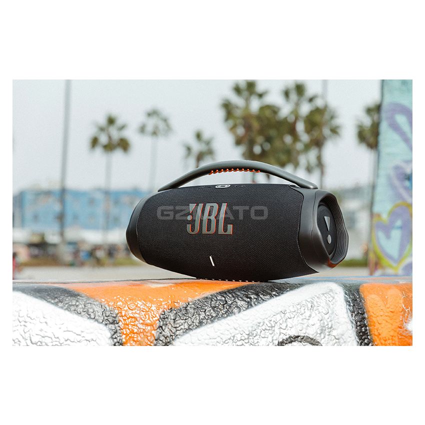 JBL - Boombox3 Portable Bluetooth Speaker - Black