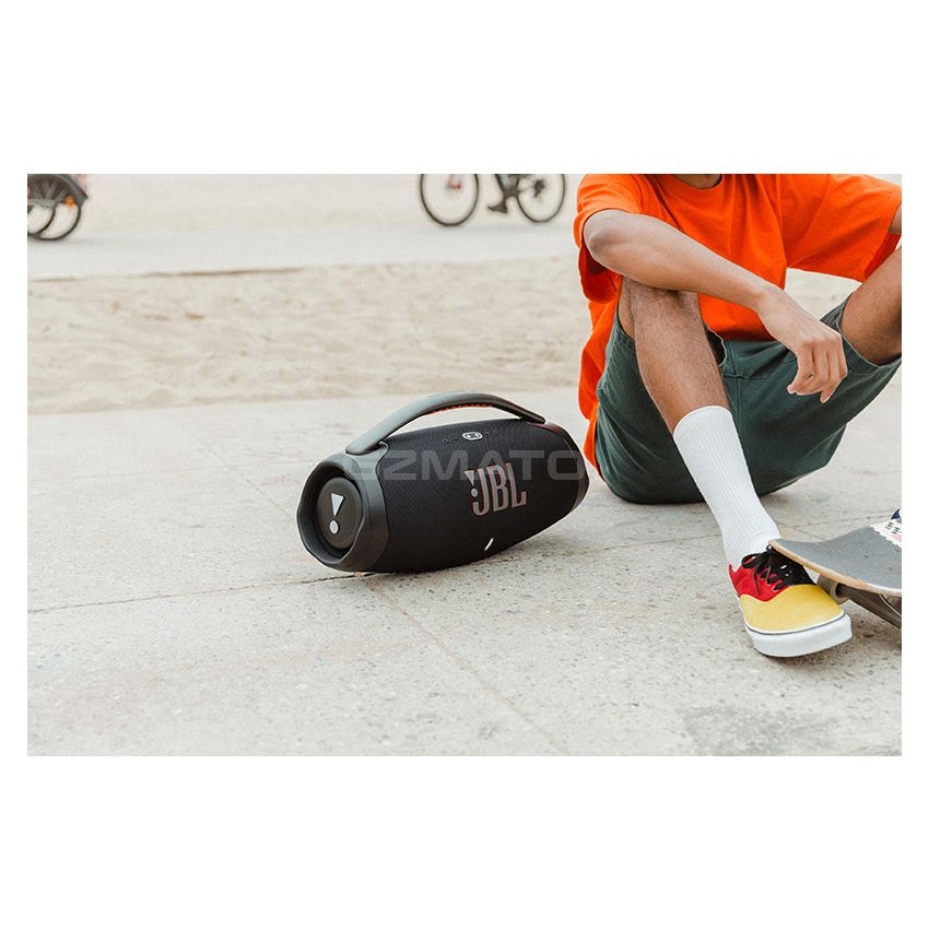 JBL - Boombox3 Portable Bluetooth Speaker - Black