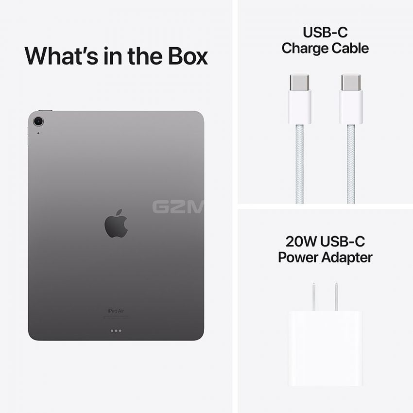 Apple - iPad Air 13-inch 128GB M2 chip Wi-Fi - Space Gray