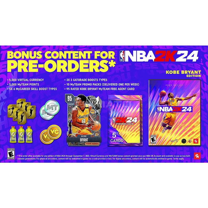 NBA 2K24 Kobe Bryant Edition - PlayStation 5