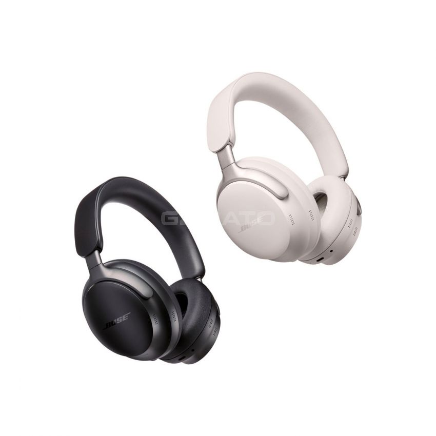 Bose - QuietComfort Ultra Wireless Noise Cancelling Over-the-Ear Headphones - White Somke