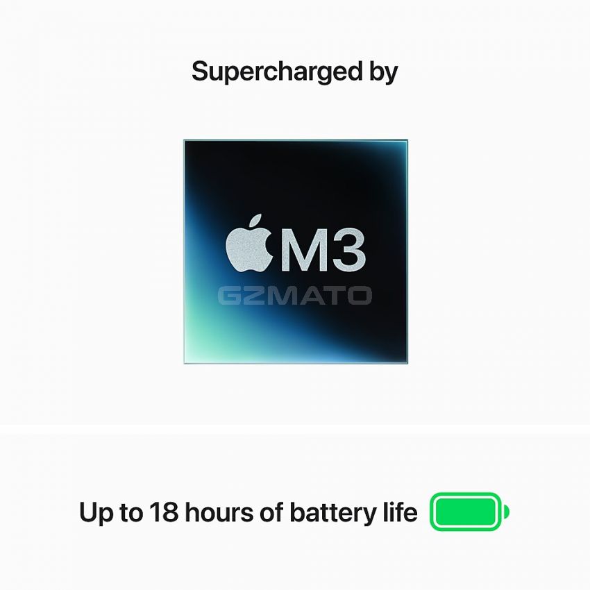 MacBook Air 13-inch Laptop - Apple M3 chip - 16GB Memory - 512GB SSD (Latest Model) - Silver