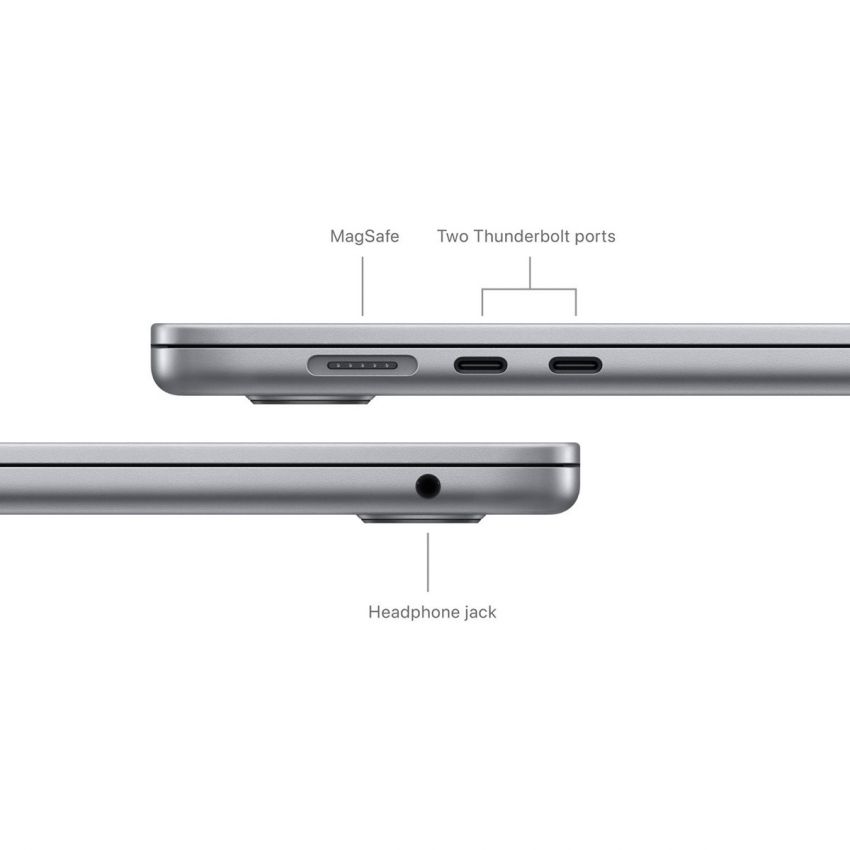 MacBook Air 15-inch Laptop - Apple M3 chip - 24GB Memory - 512GB SSD - Space Gray