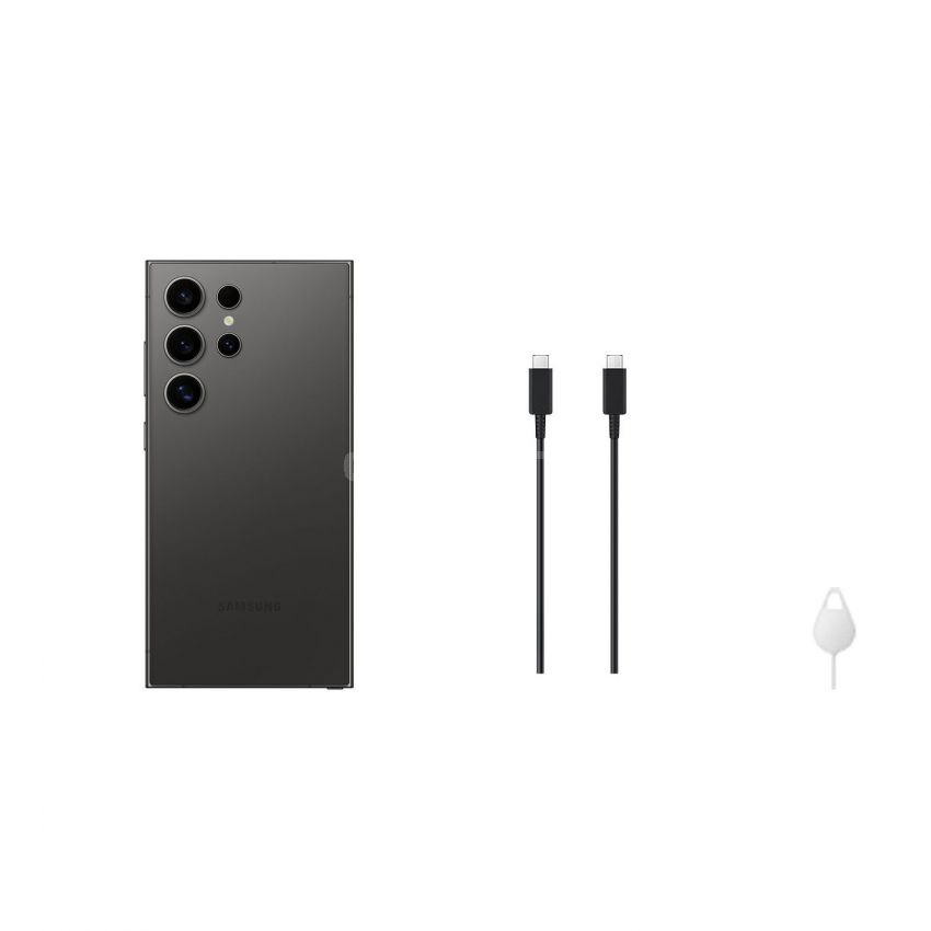 Samsung - Galaxy S24 Ultra 12GB - 512GB (Factory Unlocked) - Titanium Black