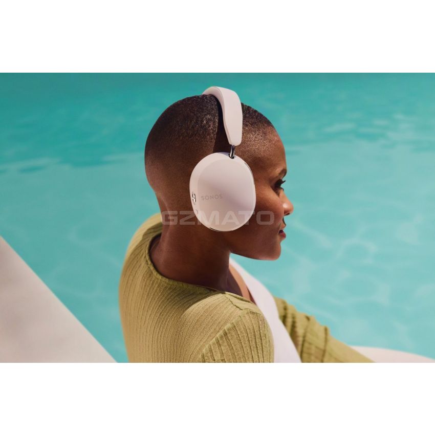 Sonos Ace - Soft White - Wireless Over Ear Headphones with Noise Cancellation