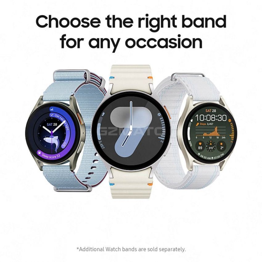 Samsung - Galaxy Watch7 44 mm Aluminum Smartwatch - Silver